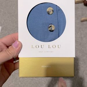 Lou Lou romper size newborn